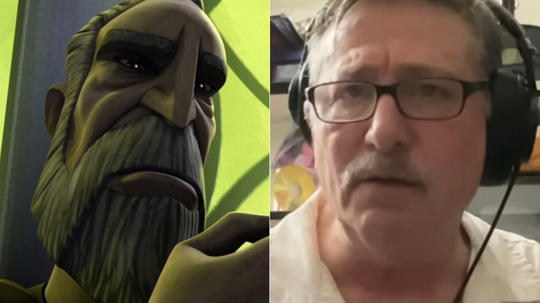 Count Dooku beside Corey Burton