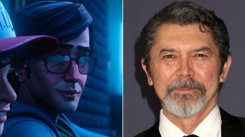 Daniel Fischer and Lou Diamond Phillips