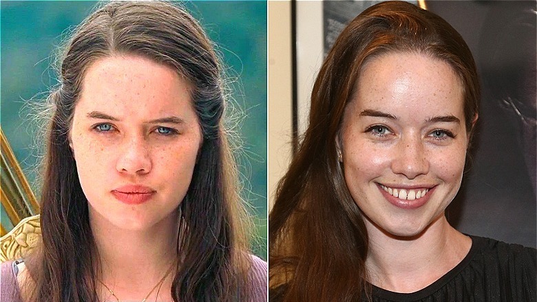 Susan Pevensie and Anna Popplewell