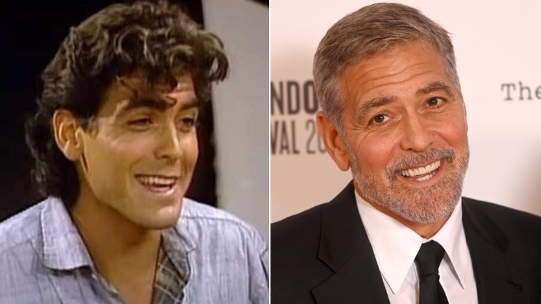 George Clooney smiling