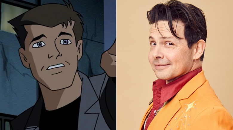 Snapper Carr beside Jason Marsden
