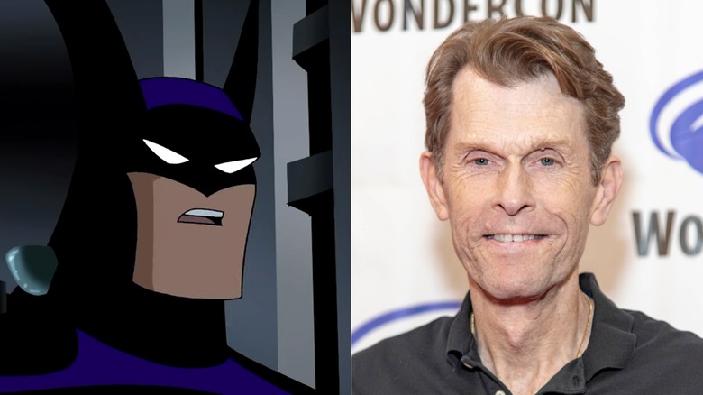Batman beside Kevin Conroy
