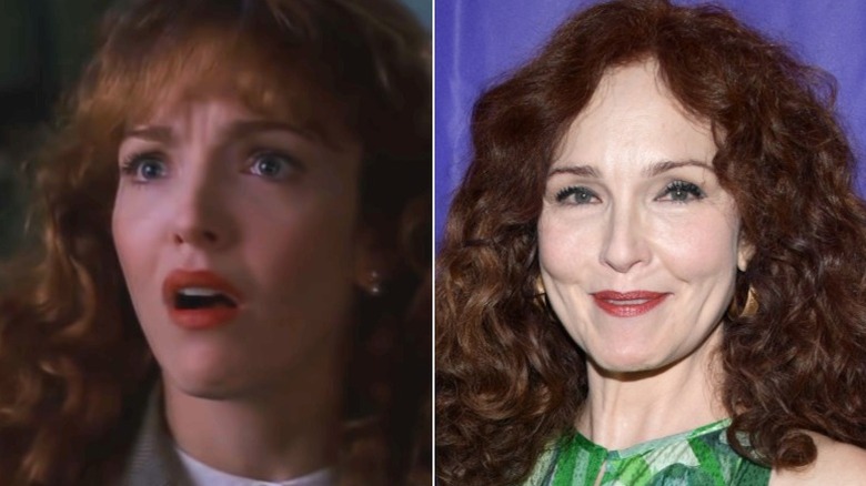 Amy Yasbeck in 1994 and 2022