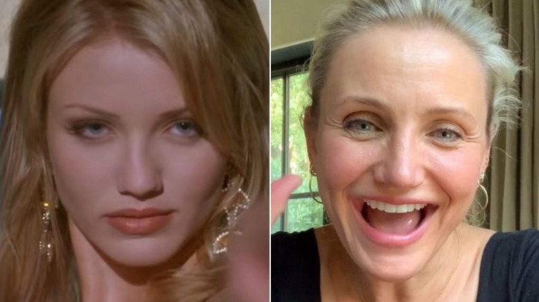Cameron Diaz in 1994 and 2020