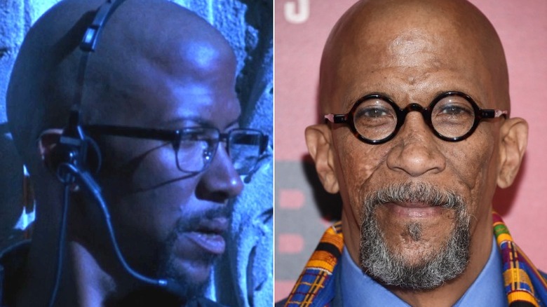 Reg E. Cathey in 1994 and 2017