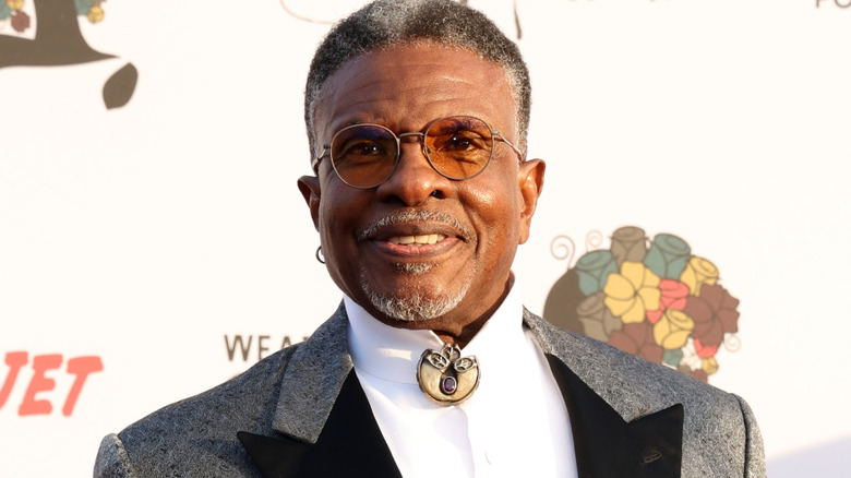 Keith David smiling at event