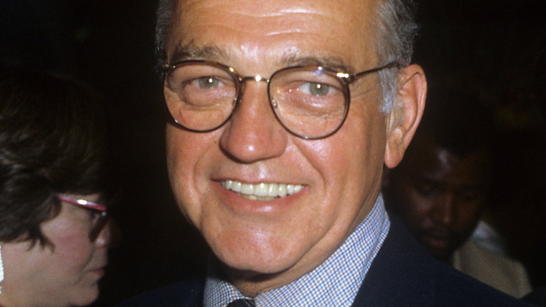Richard Dysart smiling at event
