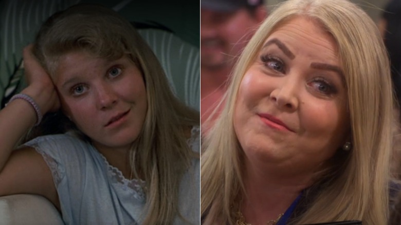 Claire with head on hand; Ami Foster as Margaux on Punky Brewster