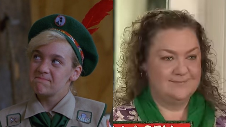 Cleo proudly looking at mother; Dinah Lacey at reunion