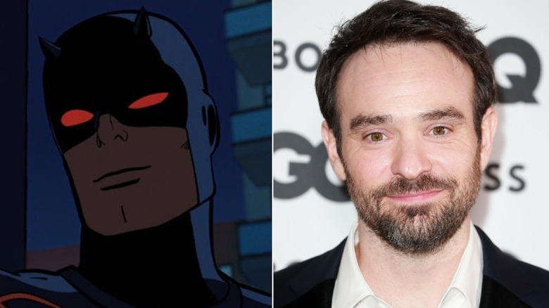 Daredevil on Your Friendly Neighborhood Spider-Man and Charlie Cox side by side