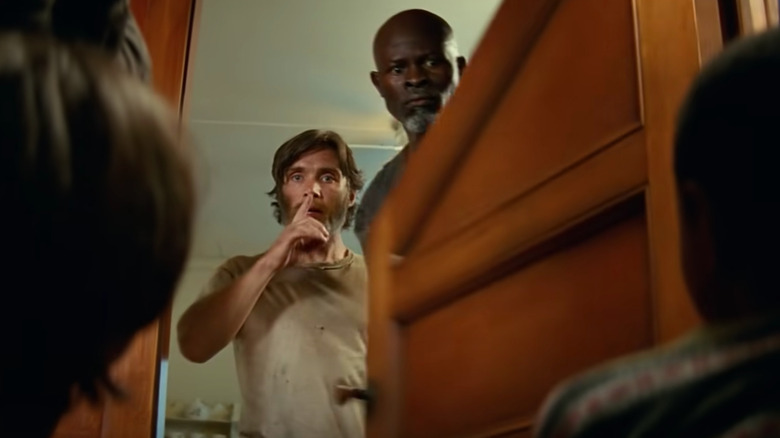 Cillian Murphy shushing A Quiet Place 2