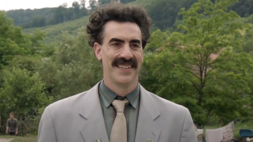 Sacha Baron Cohen as Borat in Borat 2