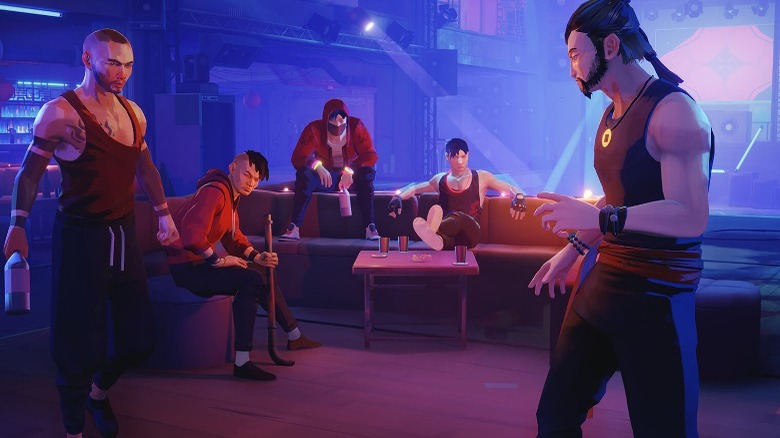Sifu main character in bar fight
