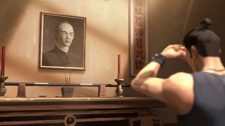 Sifu main character and tribute to master