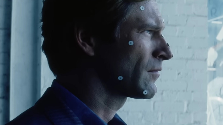 Two-Face behind the scenes