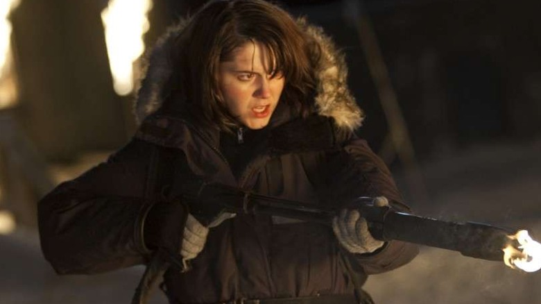 The Thing menaces the cast in The Thing