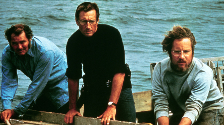 The shark attacks, in Jaws