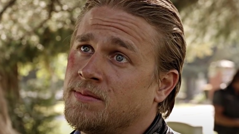 Jax Teller looking sad