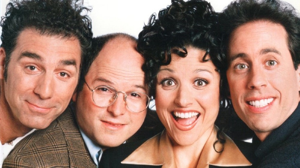 Seinfeld cast smiling