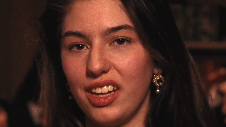 Sofia Coppola smiling
