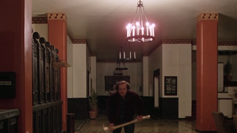 Jack Nicholson in The Shining