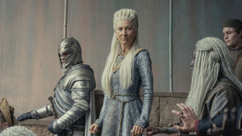 Rhaenys gives her favor at the tournament