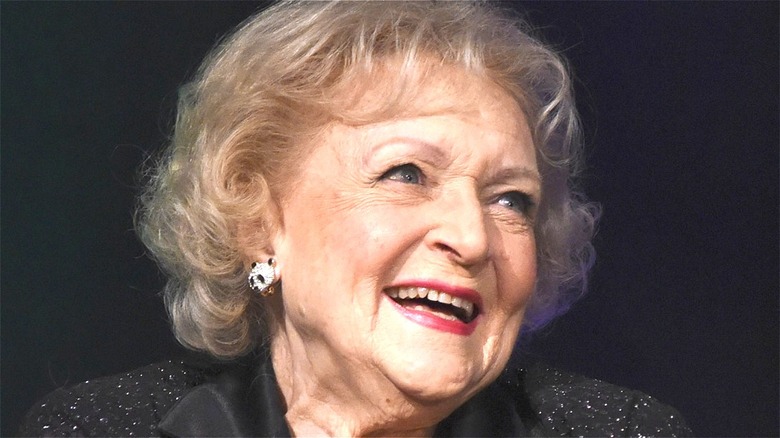 Betty White smiling