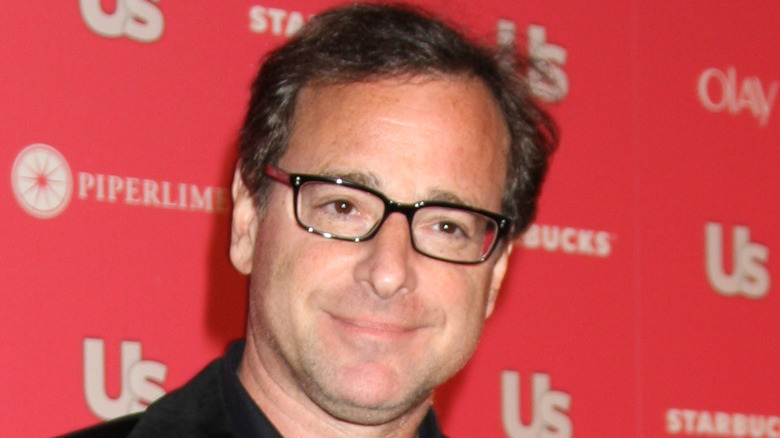 Bob Saget on the red carpet
