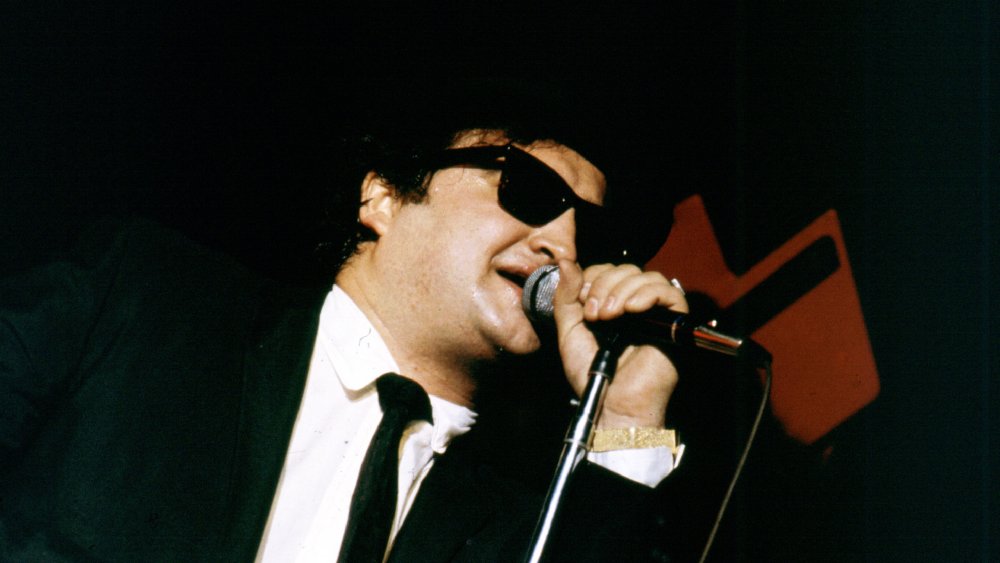 John Belushi performing as Jake Blues in 1980