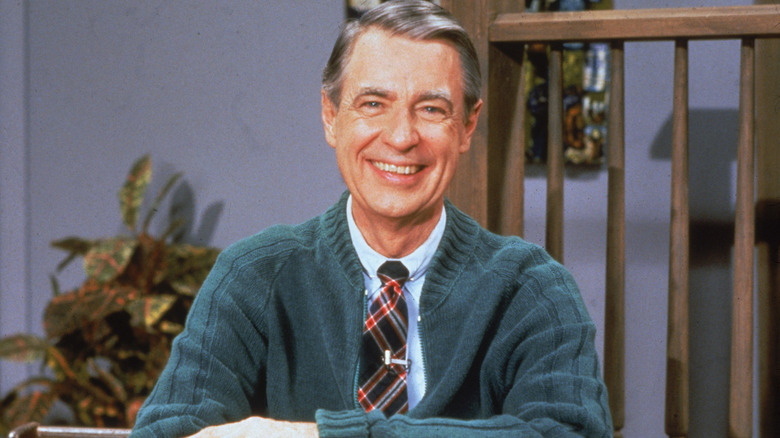 Fred Rogers smiling