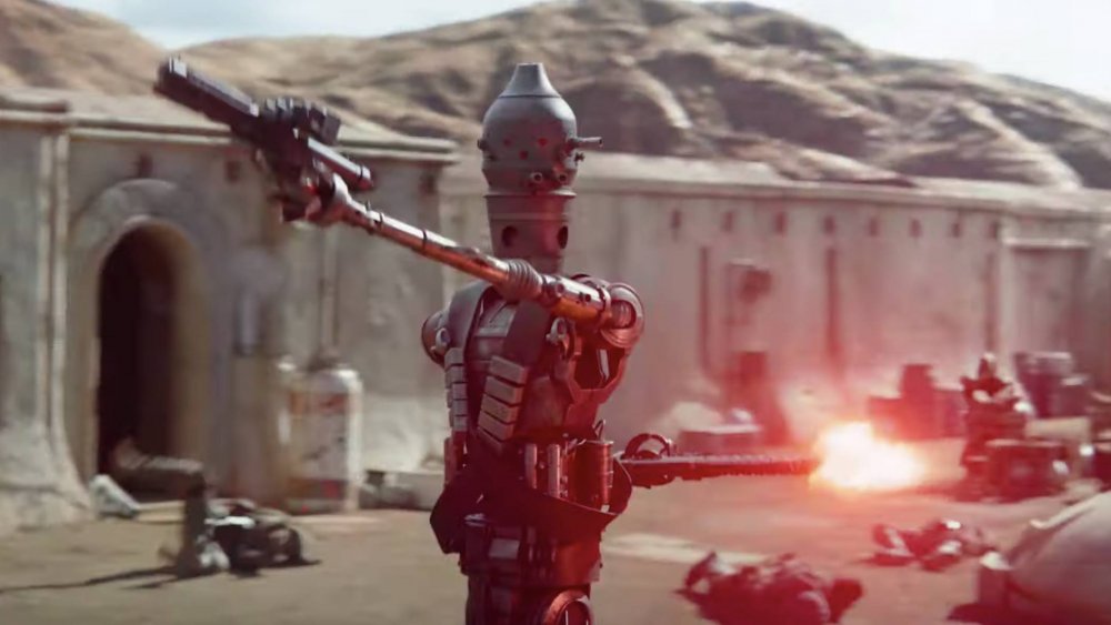 IG-11 appears in season 1 of The Mandalorian