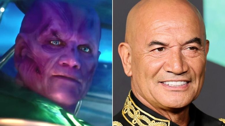 Abin Sur and Temuera Morrison