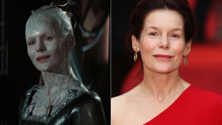 The Borg Queen and Alice Krige