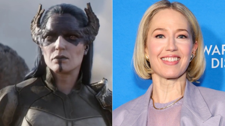Carrie Coon and Proxima Midnight