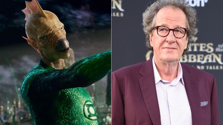 Tomar Re and Geoffrey Rush