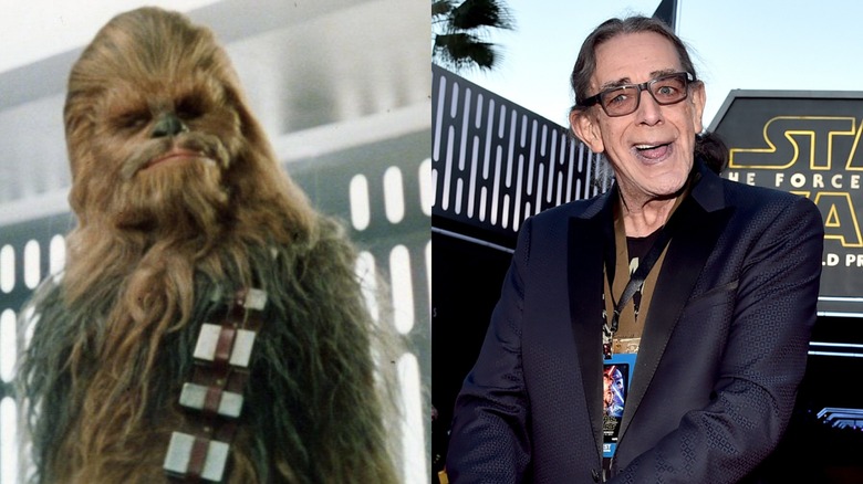 Chewbacca and Peter Mayhew