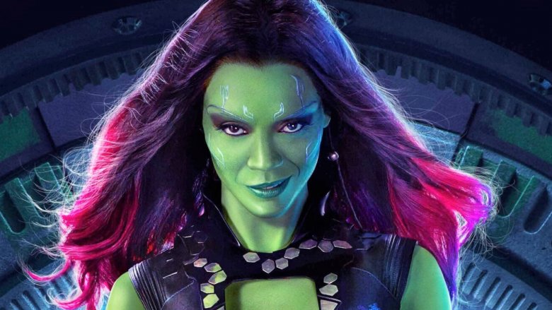 Zoe Saldana in Guardians of the Galaxy Vol. 2