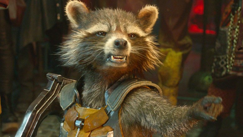 Rocket in Guardians of the Galaxy
