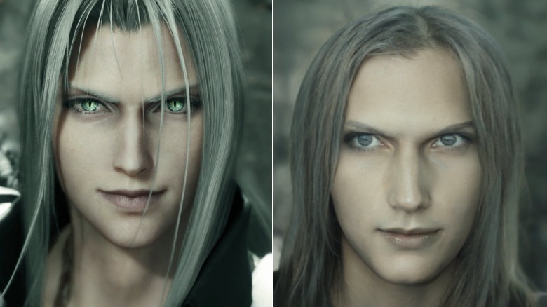 Final Fantasy Sephiroth and AI version