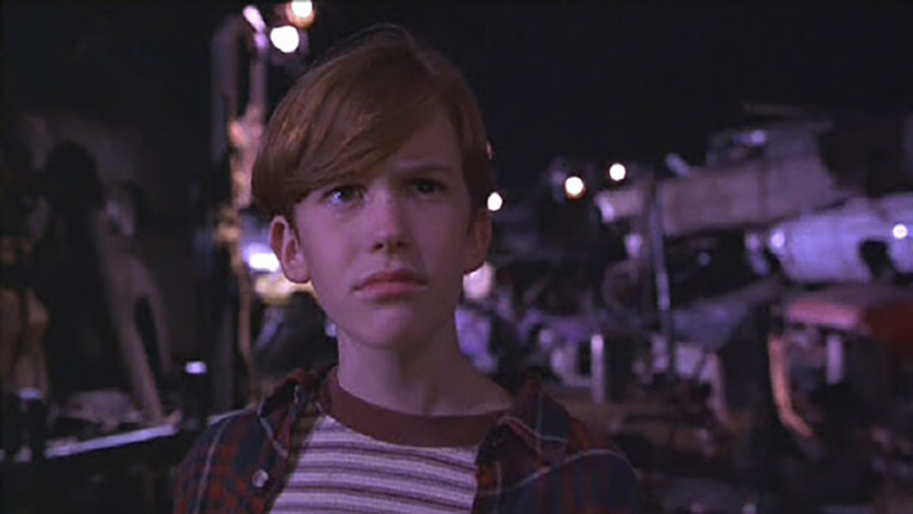 Spencer Griffin in Star Kid looking at something off-screen