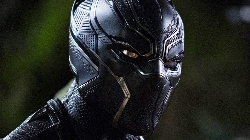 black panther masked