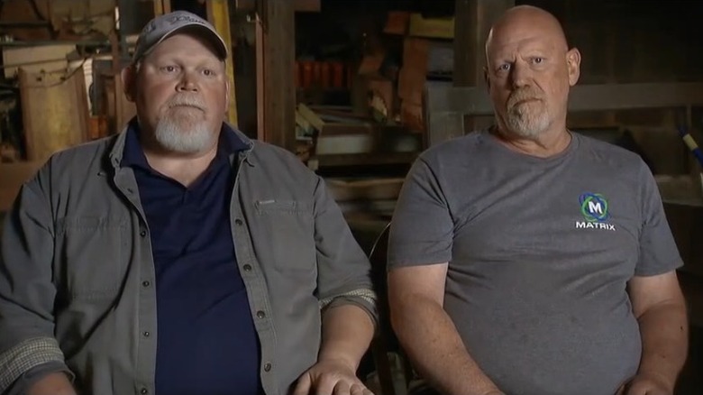 Brad and Bruce Hunt talking
