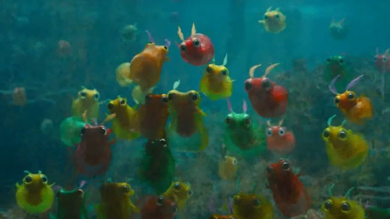 Clyrax swimming in The Suicide Squad