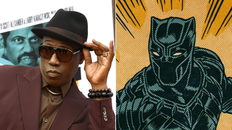 Wesley Snipes and Black Panther