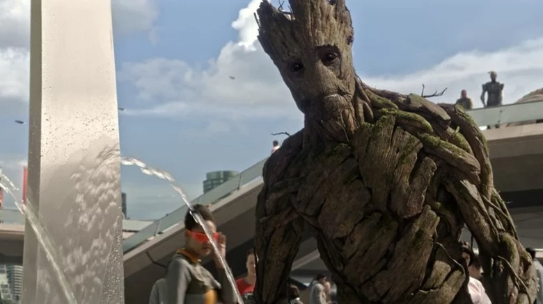Groot drinking fountain water