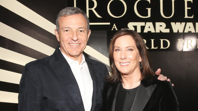 Bob Iger and Kathleen Kennedy and the world premiere of Rogue One