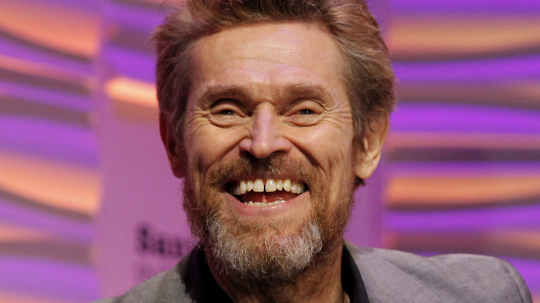 Willem Dafoe beard laugh