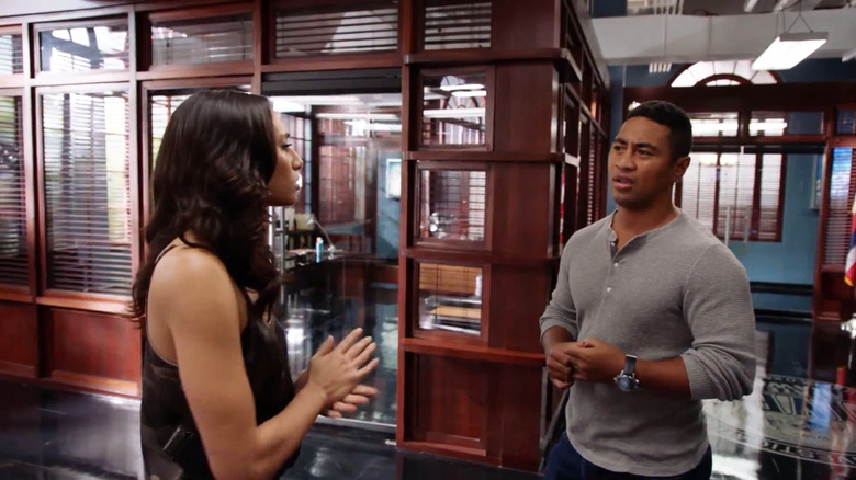 Junior and Tani talking