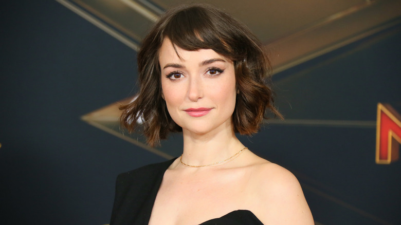 Milana Vayntrub at Marvel premiere
