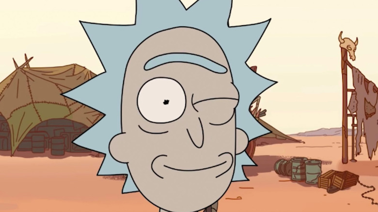 Rick winking 